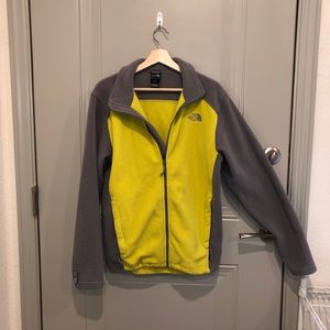 North Face fleece zip